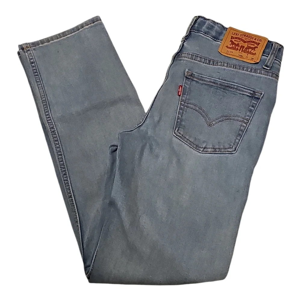 Levis 511‎ Elastic Adjustable waist Jeans Size 14R